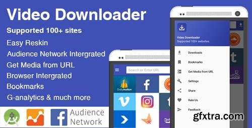 CodeCanyon - Video Downloader - Supported 100+ sites (Update: 8 August 19) - 19946396