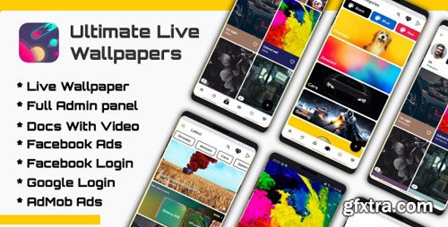 CodeCanyon - Ultimate Live Wallpapers Application (GIF/Video/Image) v1.1 - 23861722