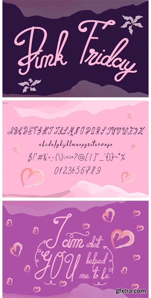 Pink Friday Font