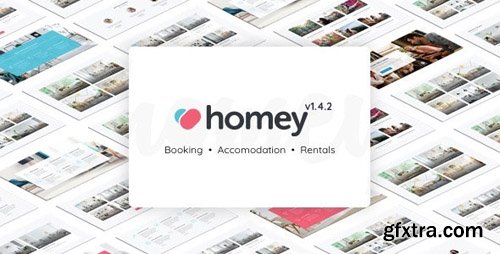 ThemeForest - Homey v1.4.2.1 - Booking and Rentals WordPress Theme - 23338013