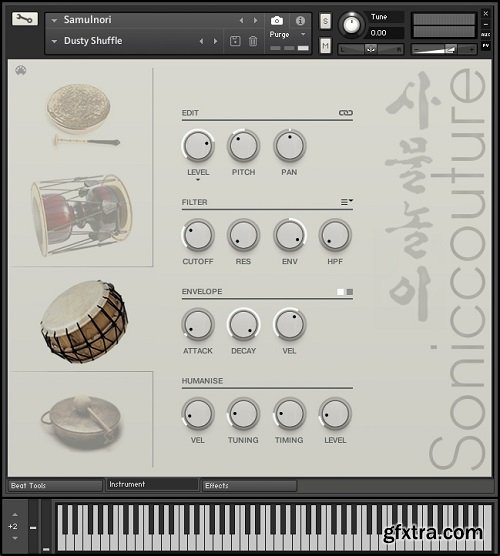 Soniccouture Samulnori Percussion v1.5.0 KONTAKT