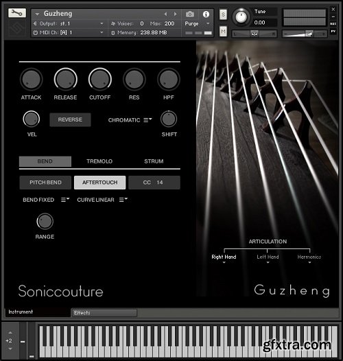 SonicCouture GuZheng v2.0.0 KONTAKT