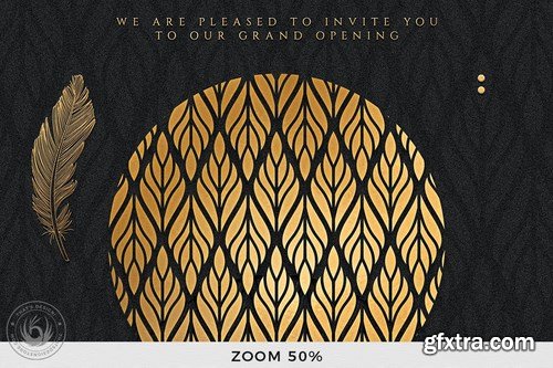 Black and Gold Flyer Template V13