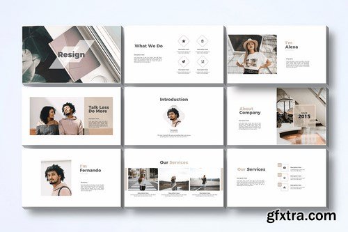 Resign - Powerpoint Google Slides and Keynote Templates