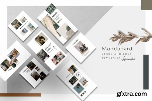 Animated Instagram Basic Pack - Moodboard