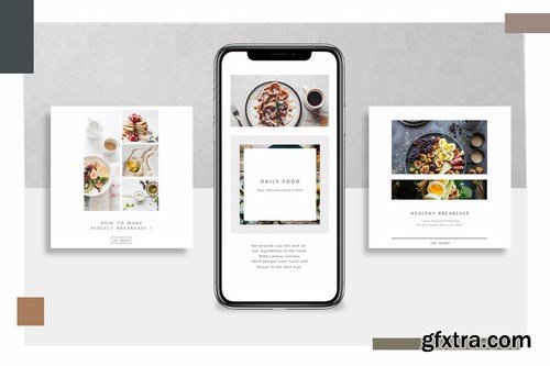 Animated Instagram Basic Pack - Food