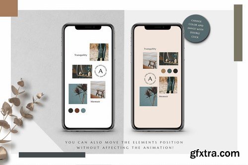 Animated Instagram Basic Pack - Moodboard