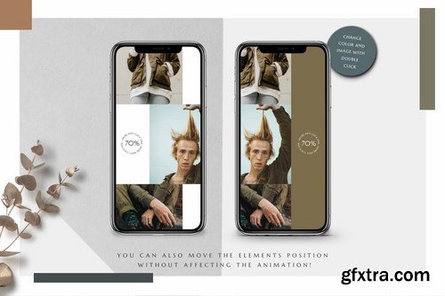 Animated Instagram Basic Pack - Promotion and Sale