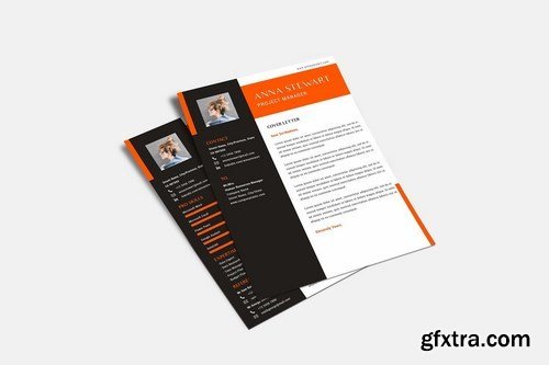 Athena - Creative CV Resume Set