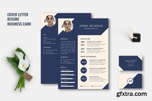 Hudson - Fashion CV Resume Set