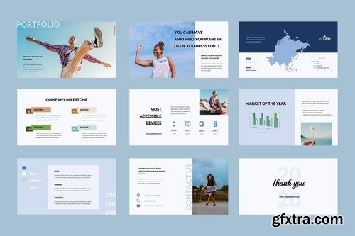 Veuract - Powerpoint Google Slides and Keynote Templates