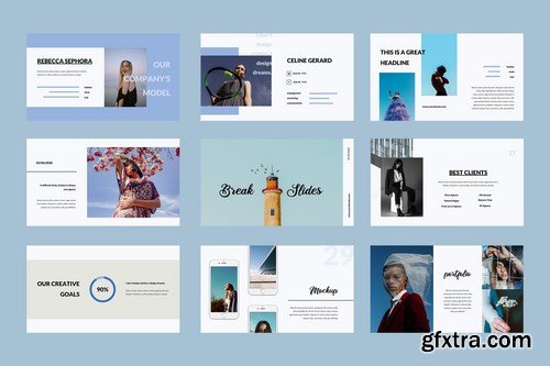 Veuract - Powerpoint Google Slides and Keynote Templates