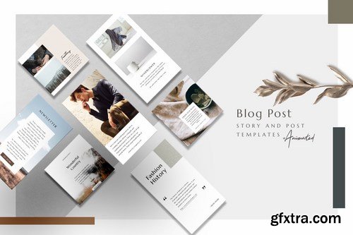 Blog Post - Animated Instagram Basic Pack