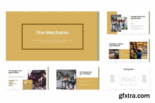 The Mechanic - Powerpoint Google Slides and Keynote Templates