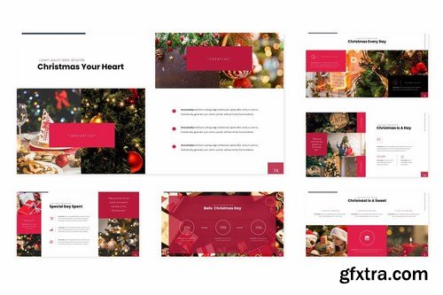 Christmas - Powerpoint Google Slides and Keynote Templates