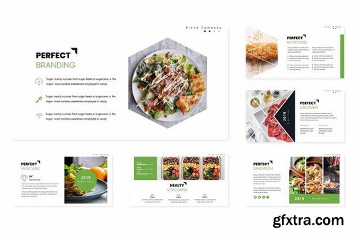 Food - Powerpoint Google Slides and Keynote Templates