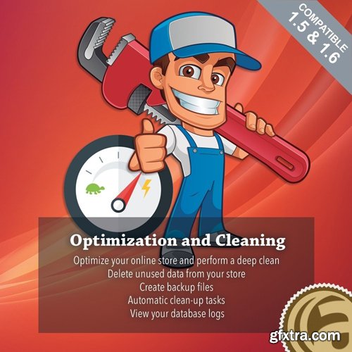 Optimization and Cleaning v1.2.4 - PrestaShop Module