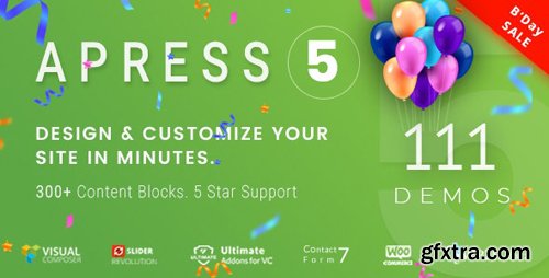 ThemeForest - Apress v5.0.8 - Responsive Multi-Purpose Theme - 20287911