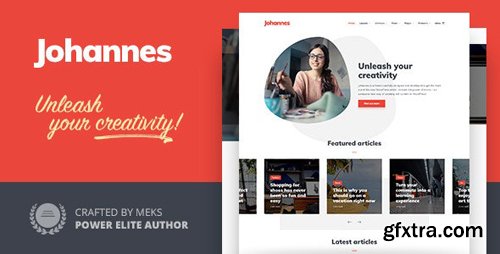 ThemeForest - Johannes v1.2 - Multi-concept Personal Blog & Magazine WordPress theme - 23375358