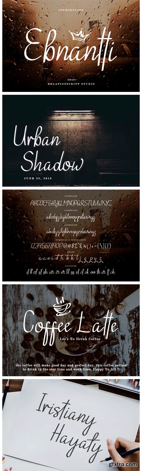 Ebnantti Script Font