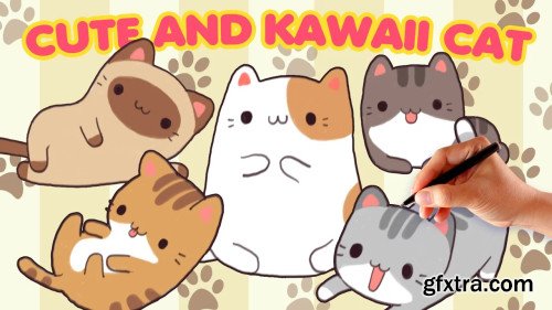 How To Draw Cute And Kawaii Cartoon Cat