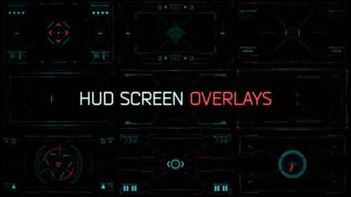Videohive - HUD Screen Overlays