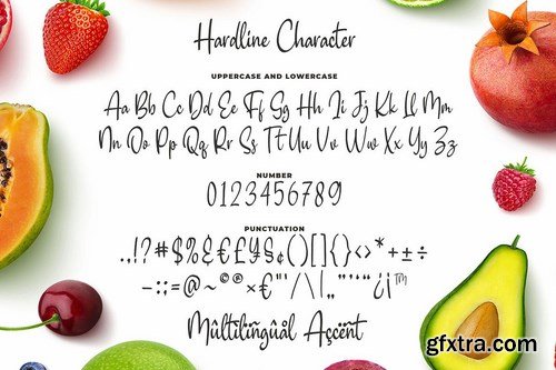 Hardline - Delicious Script Font