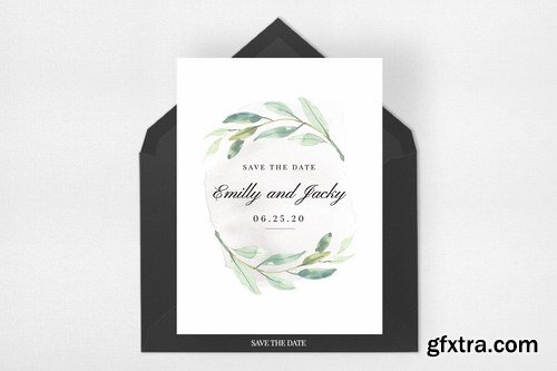 Modern Foliage Wedding Suite