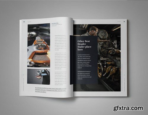 InDesign Magazine Template