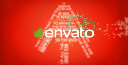 Videohive - Kinetic Type Christmas Greetings