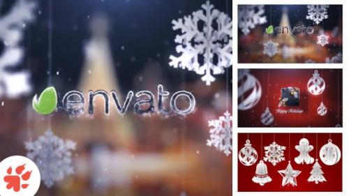 Videohive - Christmas Greetings Intro