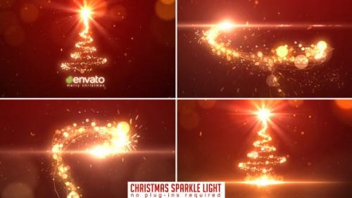 Videohive - Christmas Sparkle Light