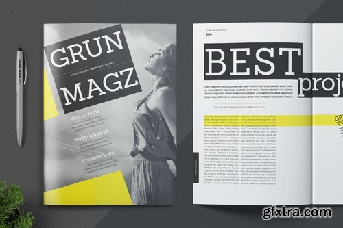 Magazine Template