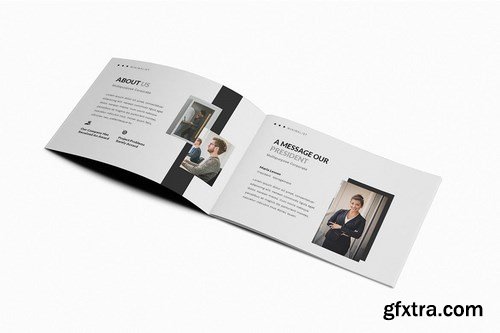 Multipurpose Corporate A5 Brochure Template