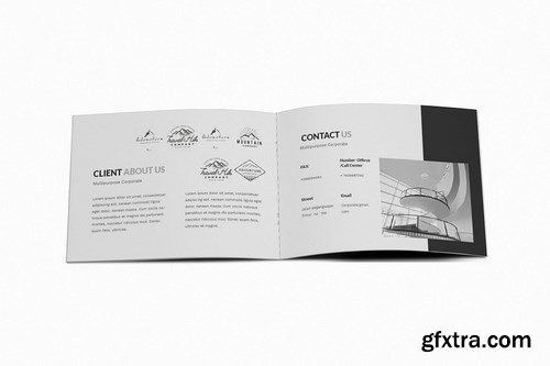 Multipurpose Corporate A5 Brochure Template