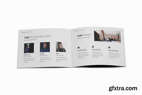 Multipurpose Corporate A5 Brochure Template