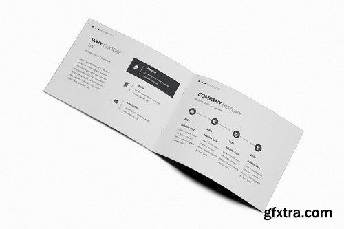 Multipurpose Corporate A5 Brochure Template