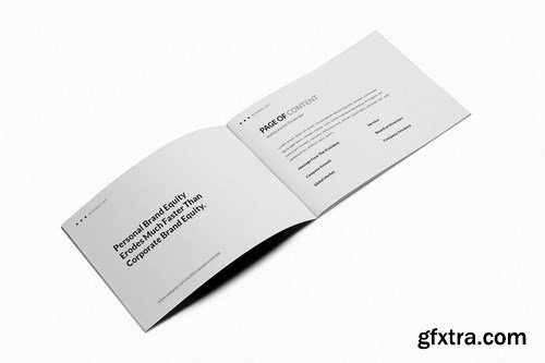 Multipurpose Corporate A5 Brochure Template