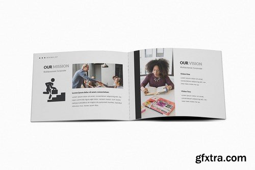 Multipurpose Corporate A5 Brochure Template