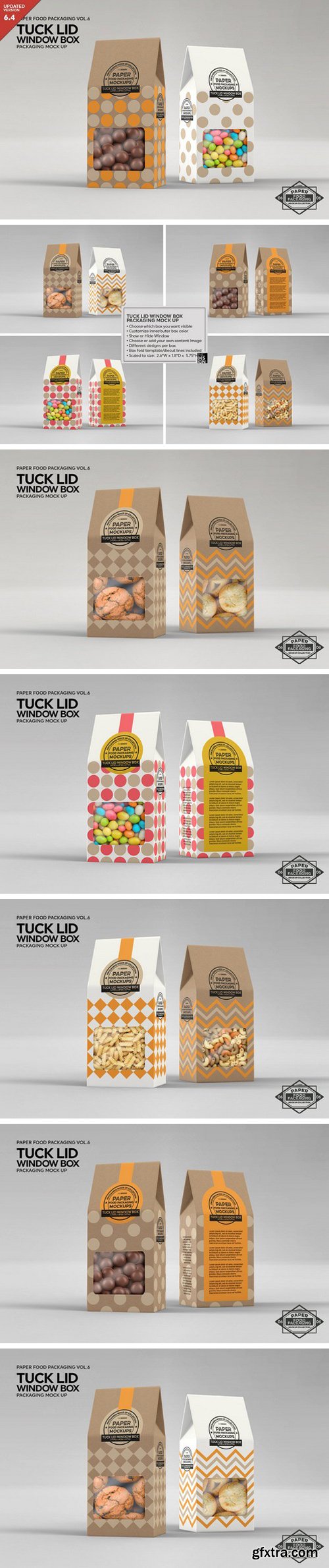 CM - Tuck Lid Window Box Mockup 2182846