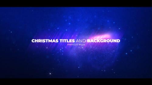 Videohive - Christmas Opener with Particles