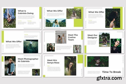 Gabriela - Powerpoint Google Slides and Keynote Templates