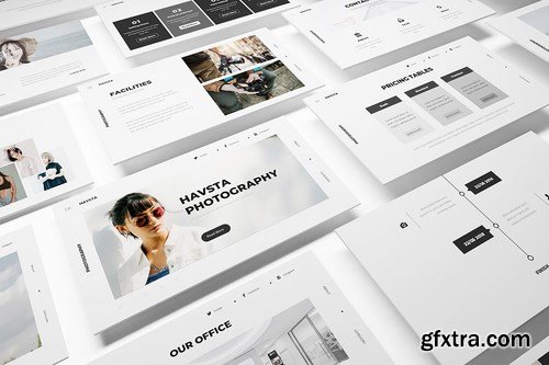 Havsta Photography Powerpoint Google Slides and Keynote Templates