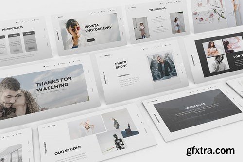Havsta Photography Powerpoint Google Slides and Keynote Templates