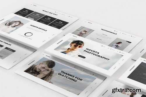 Havsta Photography Powerpoint Google Slides and Keynote Templates