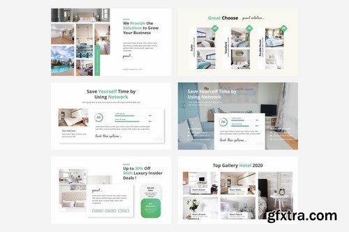 LUXURY HOTEL - Powerpoint Google Slides and Keynote Templates