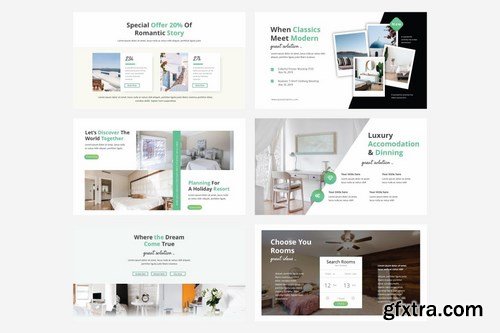 LUXURY HOTEL - Powerpoint Google Slides and Keynote Templates