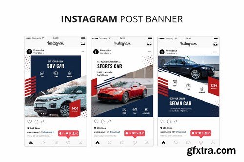 Automotive Instagram Post Banner