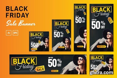 Black Friday Sale Banners