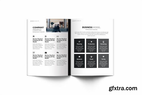 Multipurpose Corporate A4 Brochure Template